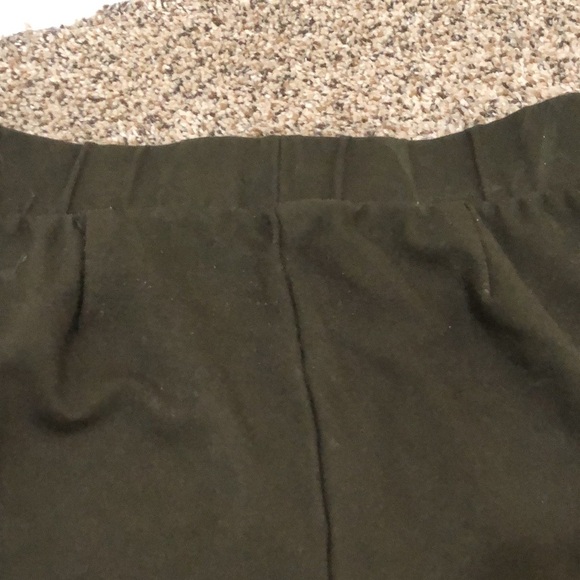 Universal Standard Smart Signature Ponte Pants Size Small Dark Olive Green - Picture 5 of 11